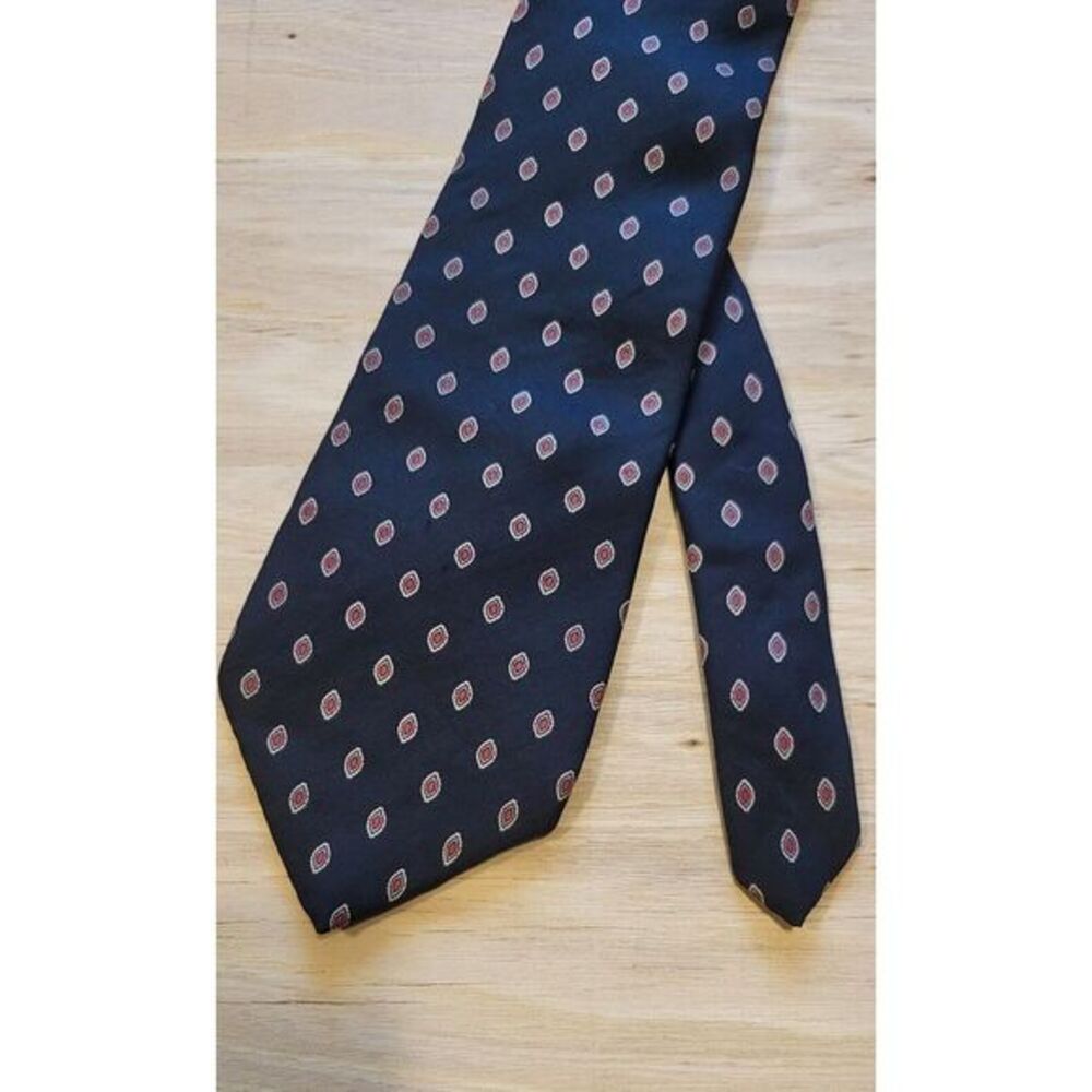 Christian Dior All Silk Navy Neck Tie 56" Long